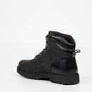 Urbanart Timba 16 Faux Nubuck Ankle Boot - Black footwear Urbanart