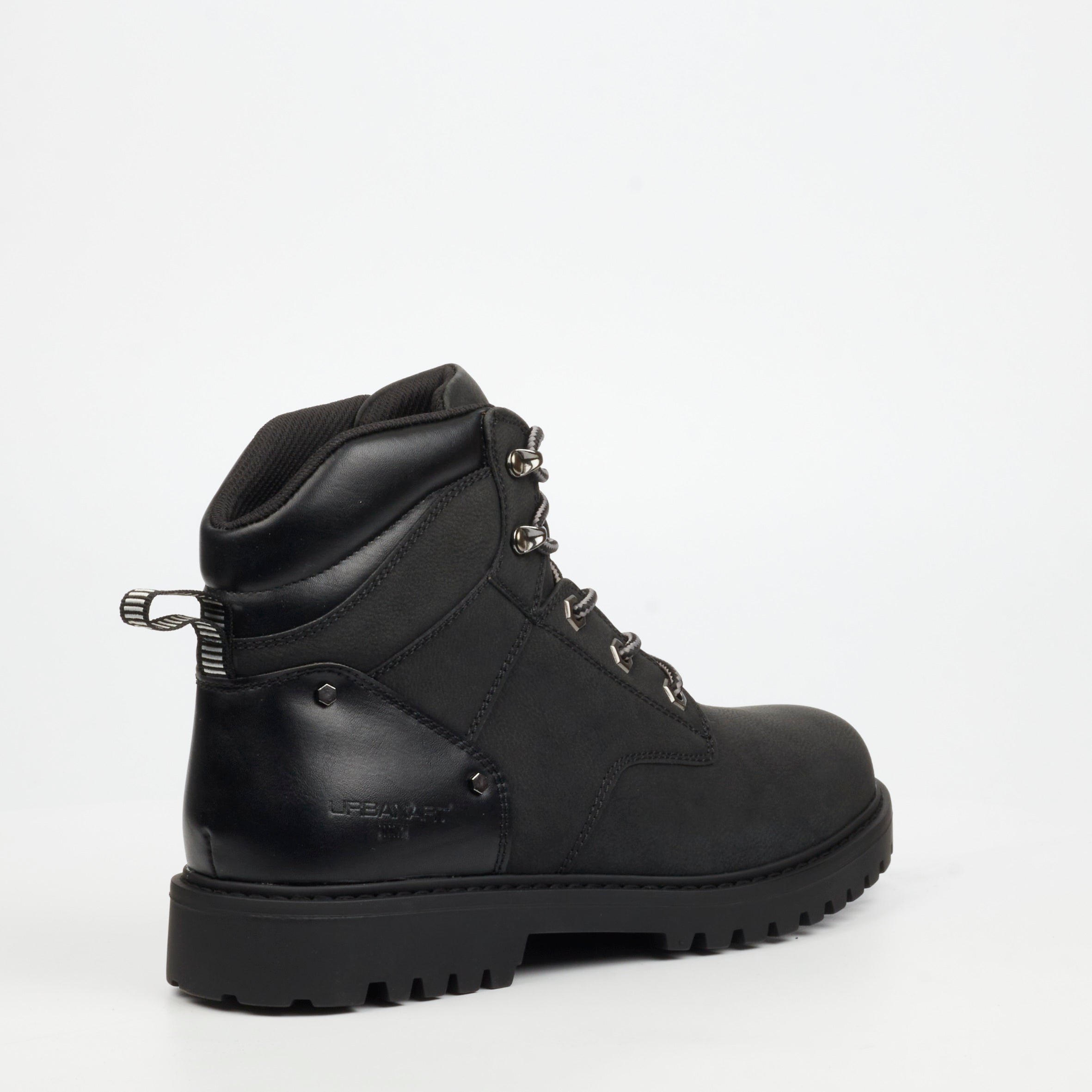 Urbanart Timba 16 Faux Nubuck Ankle Boot - Black footwear Urbanart