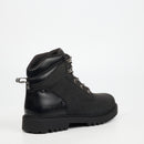 Urbanart Timba 16 Faux Nubuck Ankle Boot - Black footwear Urbanart