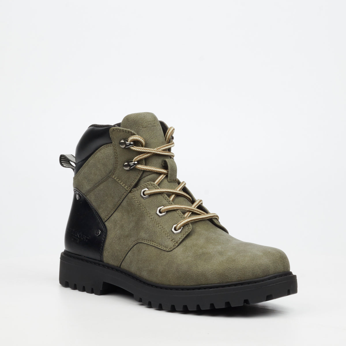 Urbanart Timba 16 Faux Nubuck Ankle Boot - Olive