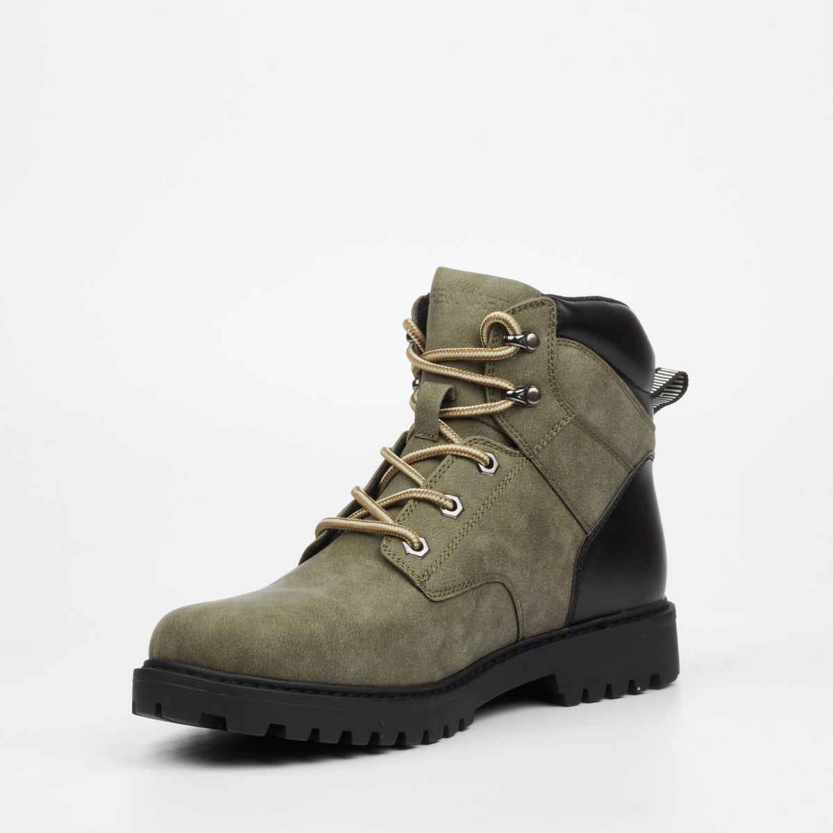 Urbanart Timba 16 Faux Nubuck Ankle Boot - Olive