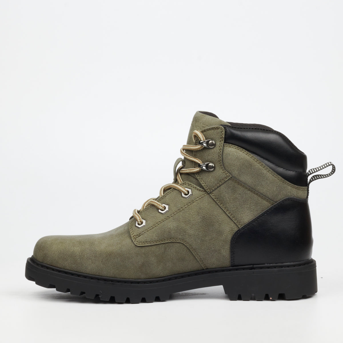 Urbanart Timba 16 Faux Nubuck Ankle Boot - Olive