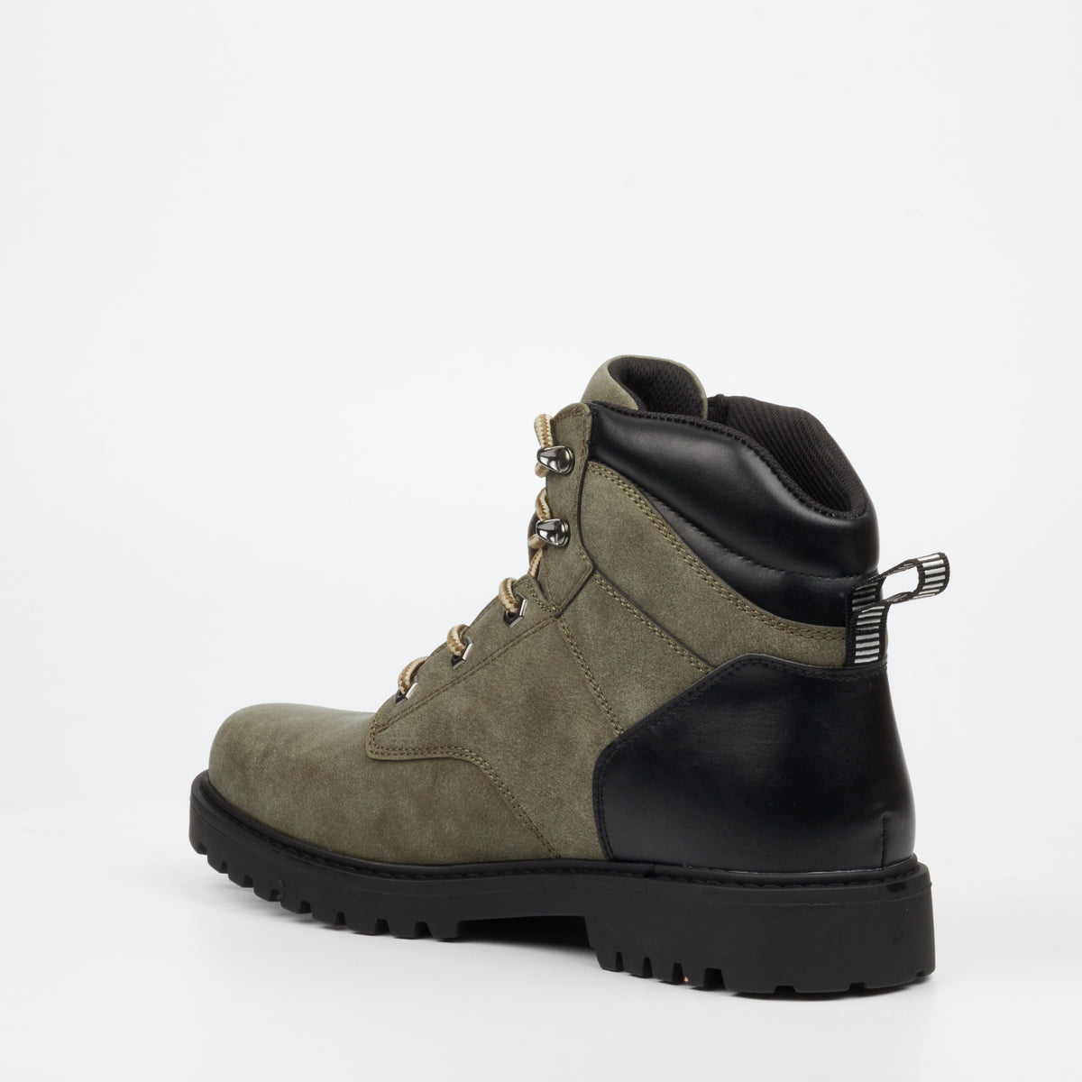 Urbanart Timba 16 Faux Nubuck Ankle Boot - Olive