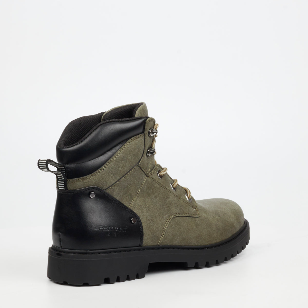 Urbanart Timba 16 Faux Nubuck Ankle Boot - Olive