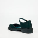 Miss Black Tipsy 11 Shoe - Green footwear Miss Black