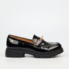 Miss Black Tipsy 12 Loafer - Black