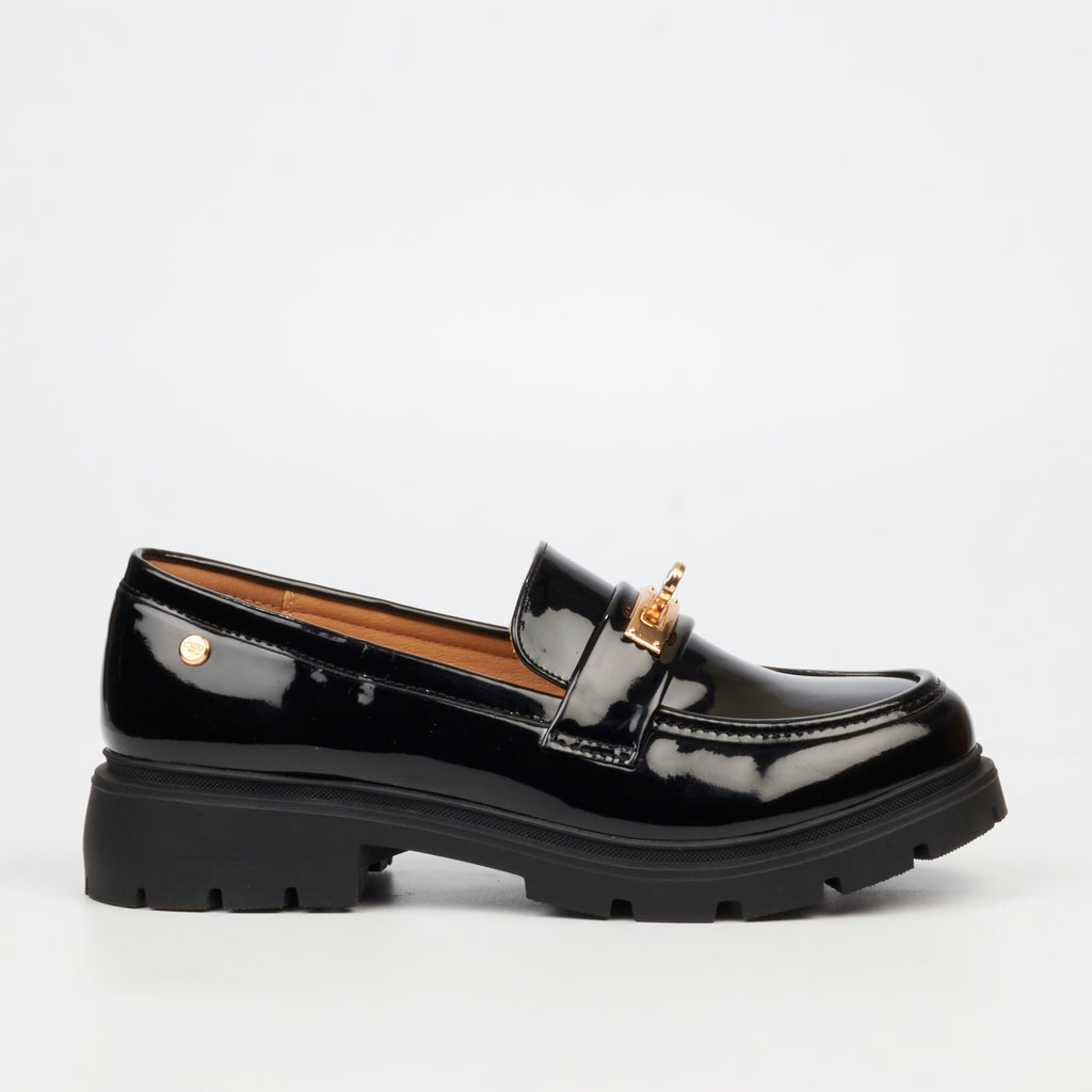 Miss Black Tipsy 12 Loafer - Black