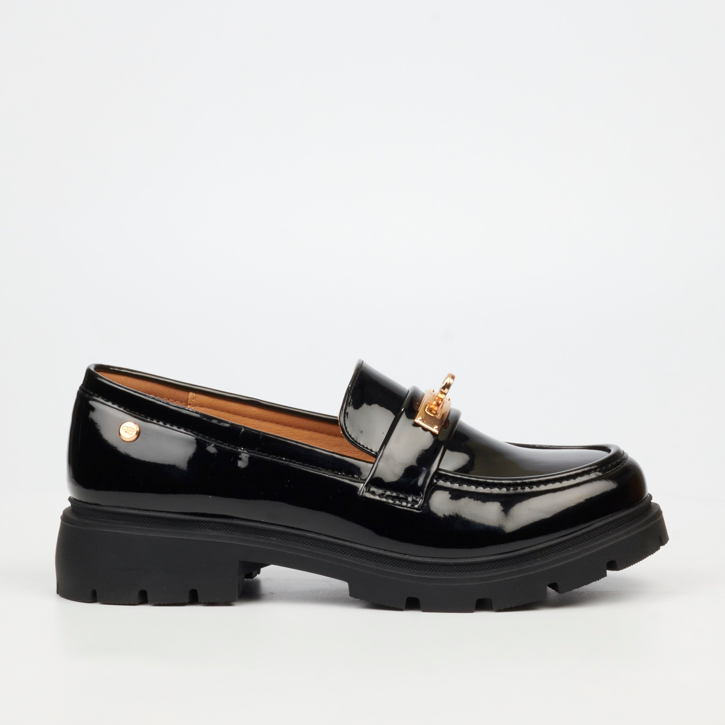 Miss Black Tipsy 12 Loafer - Black footwear Miss Black
