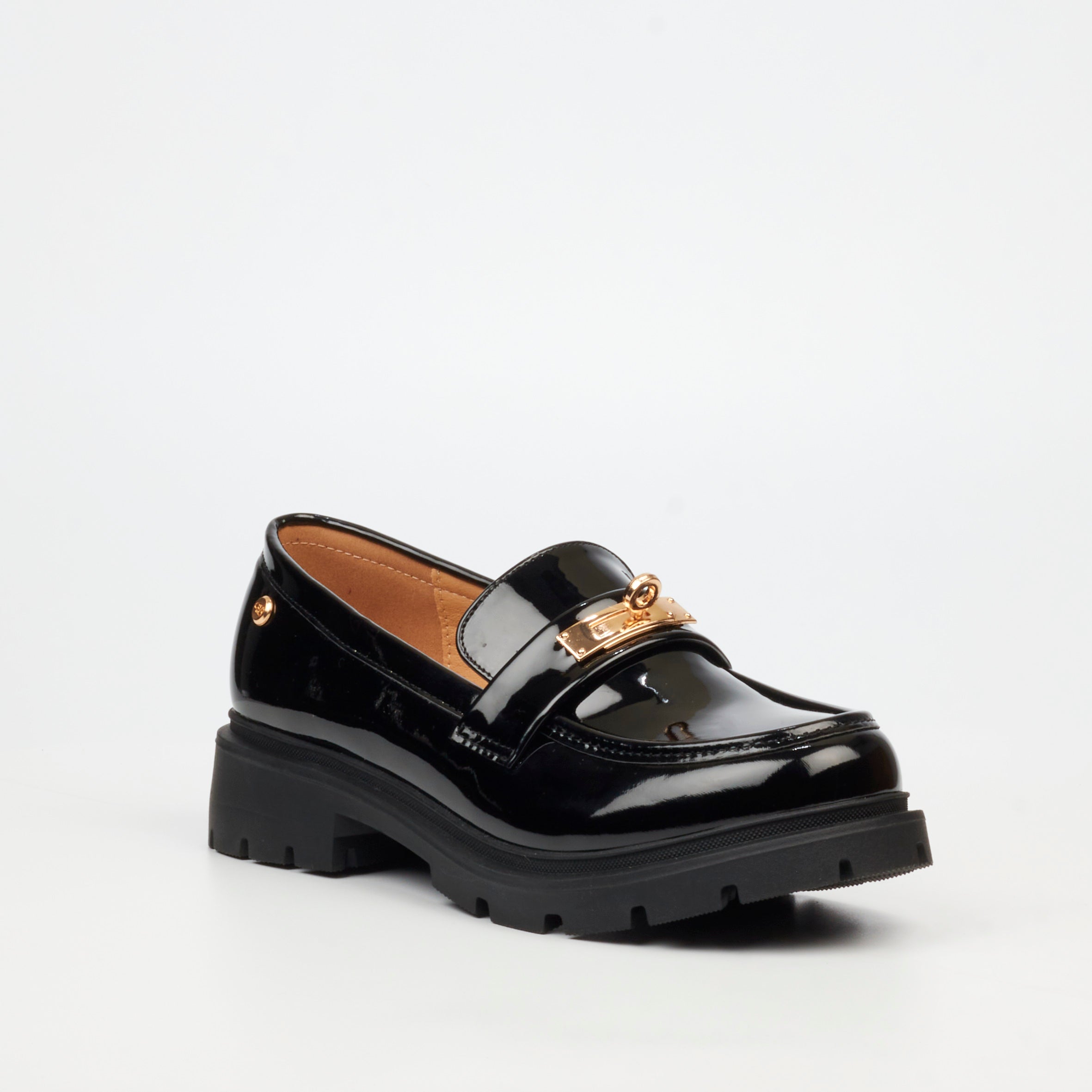 Miss Black Tipsy 12 Loafer - Black footwear Miss Black