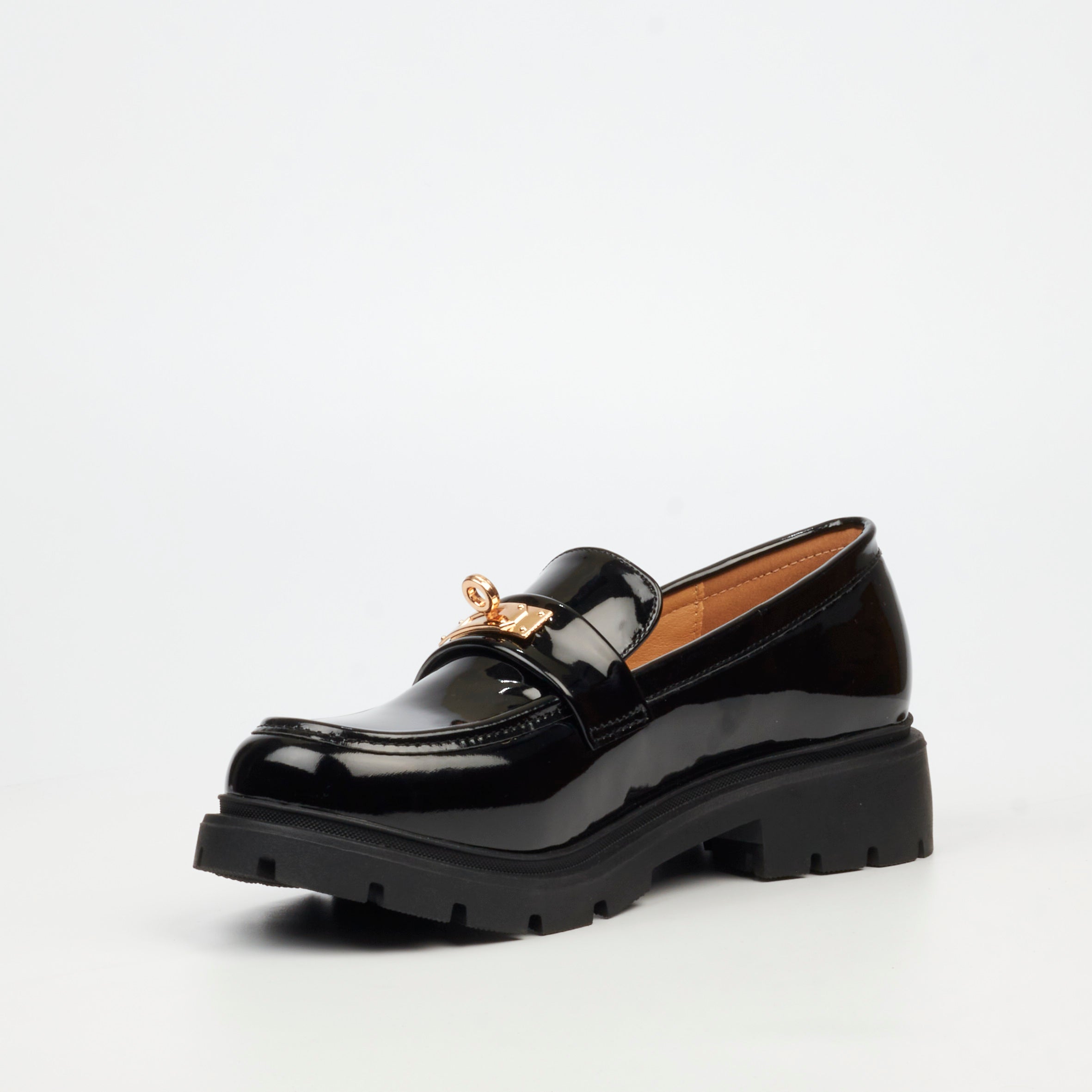 Miss Black Tipsy 12 Loafer - Black footwear Miss Black