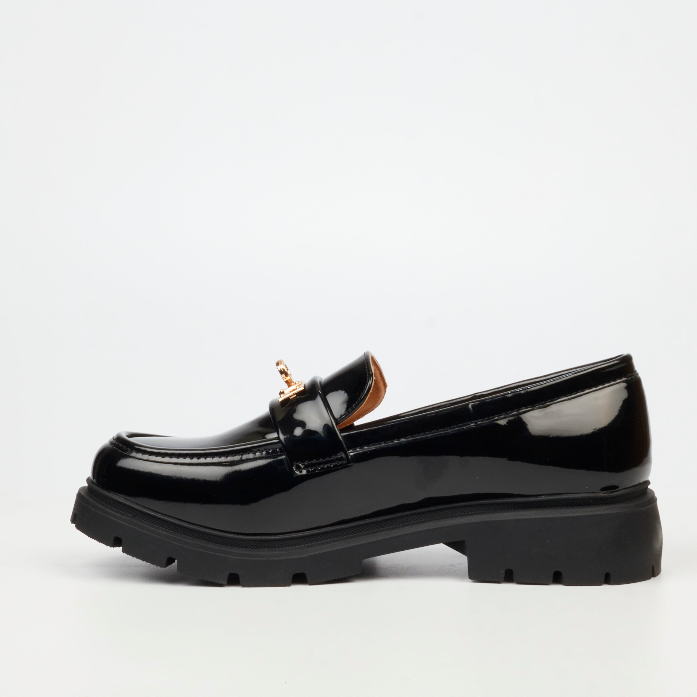 Miss Black Tipsy 12 Loafer - Black footwear Miss Black