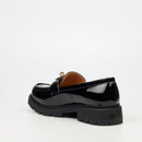 Miss Black Tipsy 12 Loafer - Black