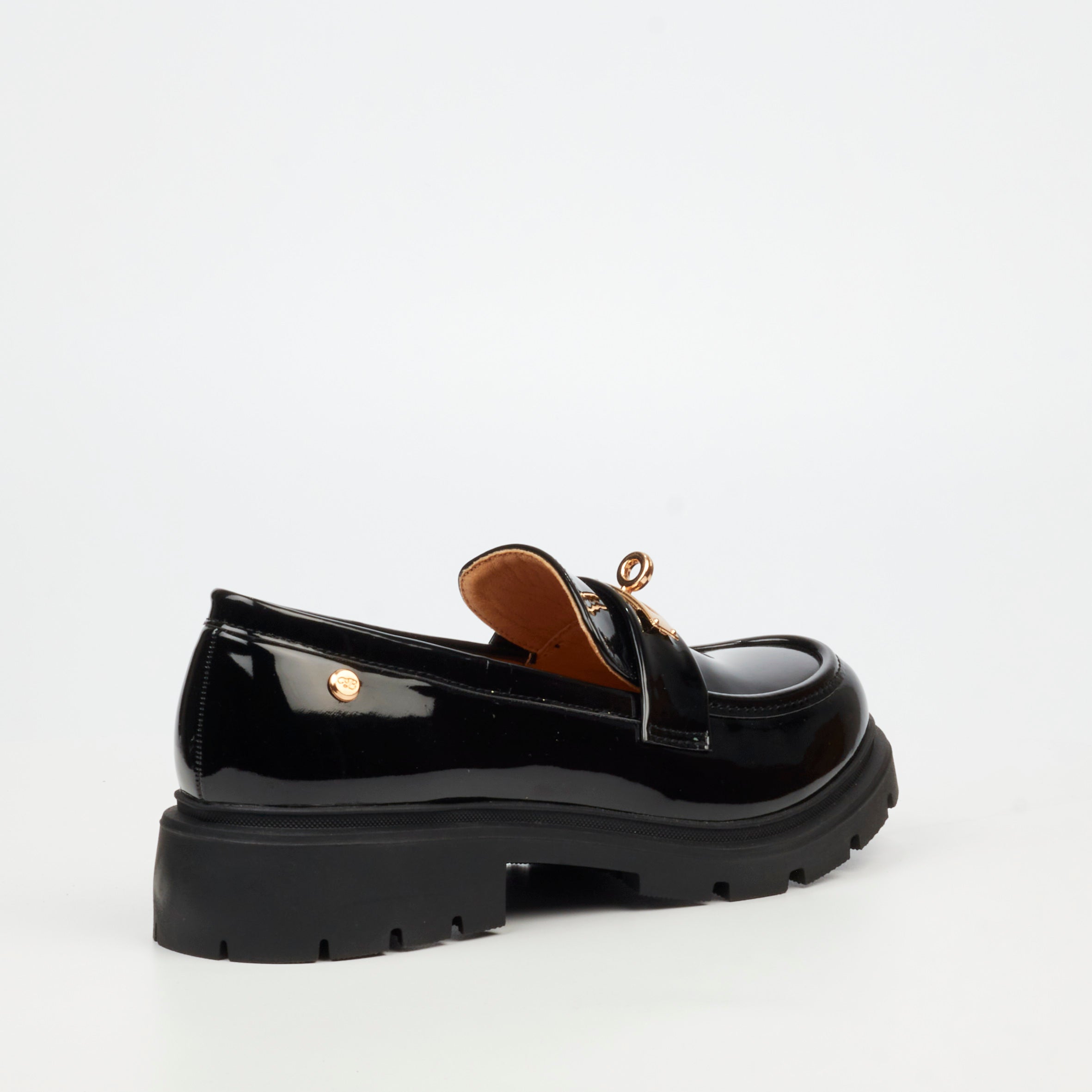 Miss Black Tipsy 12 Loafer - Black footwear Miss Black