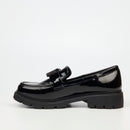 Miss Black Tipsy 15 Loafer - Black