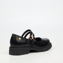 Miss Black Tipsy 16 Loafer - Black