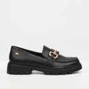 Miss Black Tipsy 1 Loafer - Black