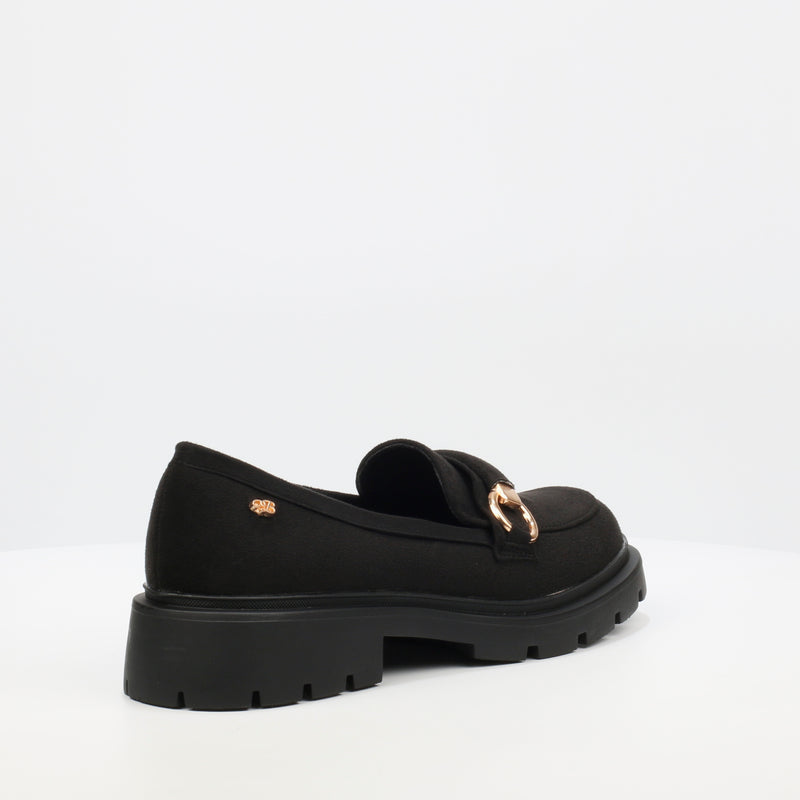 Miss Black Tipsy 2 Loafer - Black footwear Miss Black   