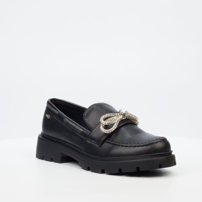 Miss Black Tipsy 5 Loafer - Black footwear Miss Black   