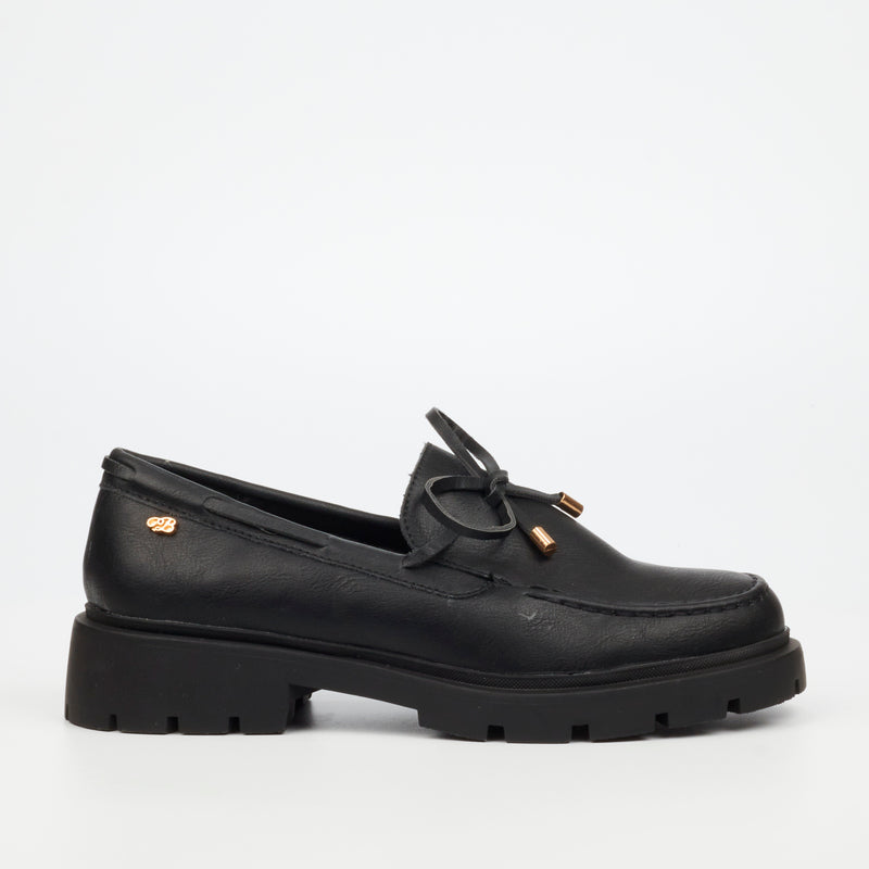 Miss Black Tipsy 6 Loafer - Black footwear Miss Black   