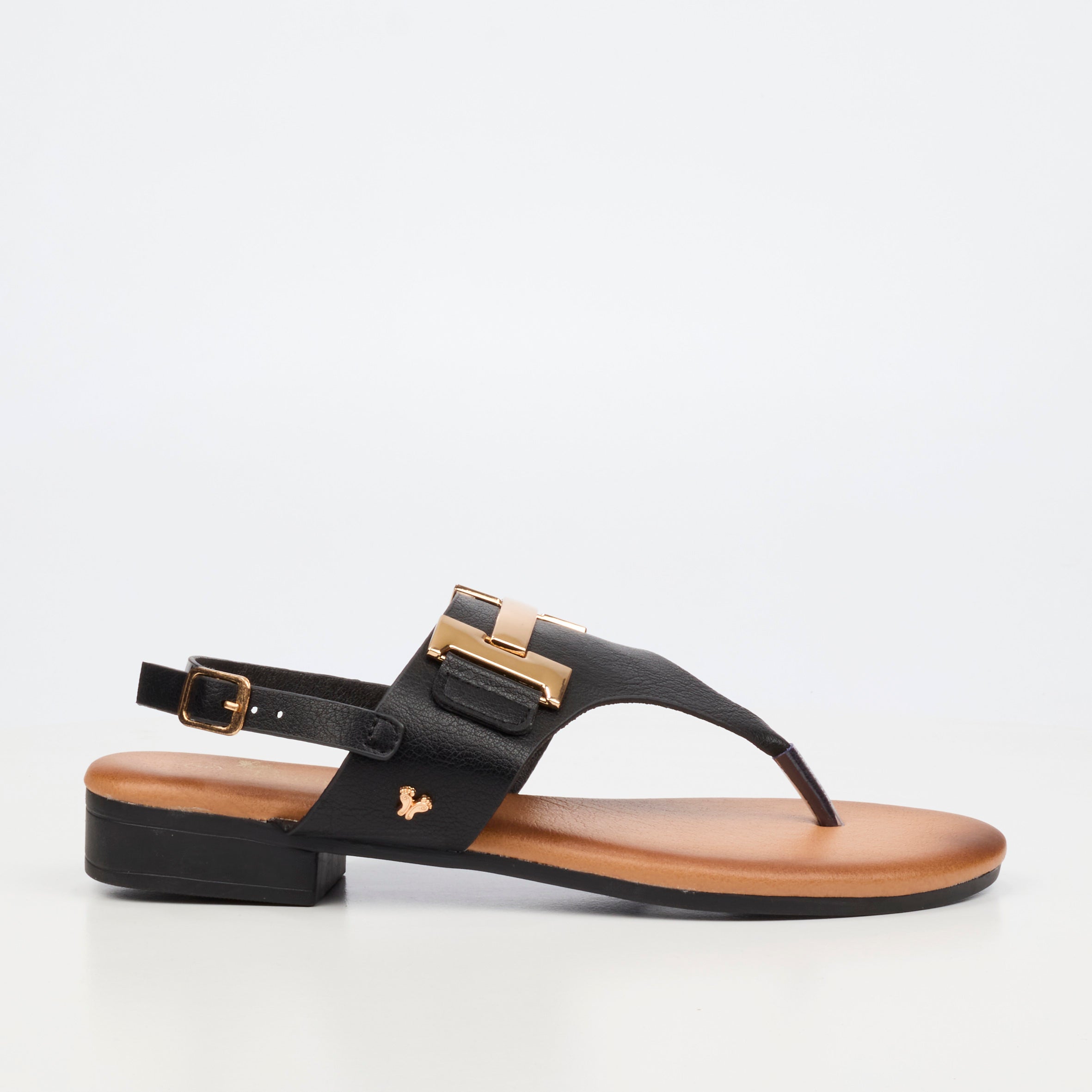 Butterfly Feet Tisha 1 Sandal - Black footwear Butterfly Feet