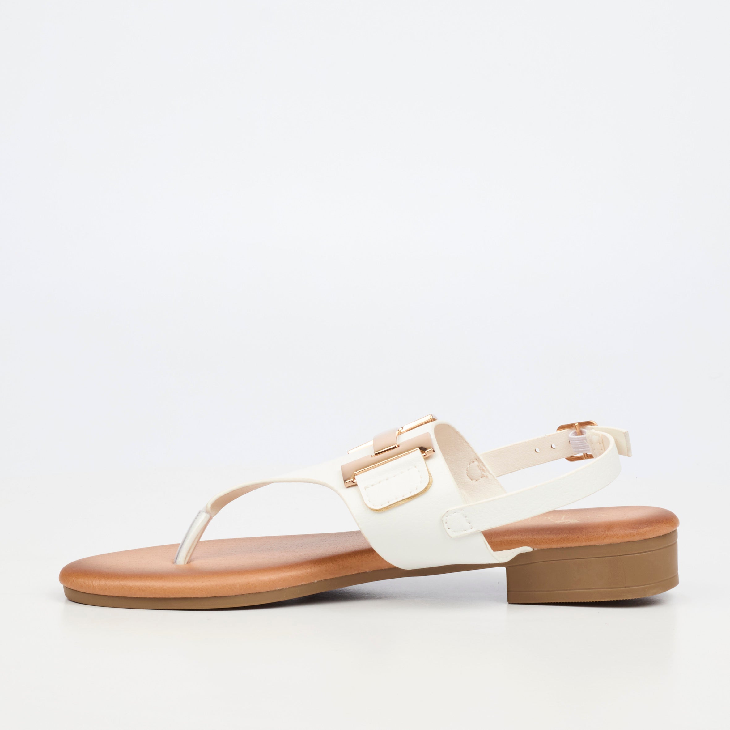 Butterfly Feet Tisha 1 Sandal - White footwear Butterfly Feet
