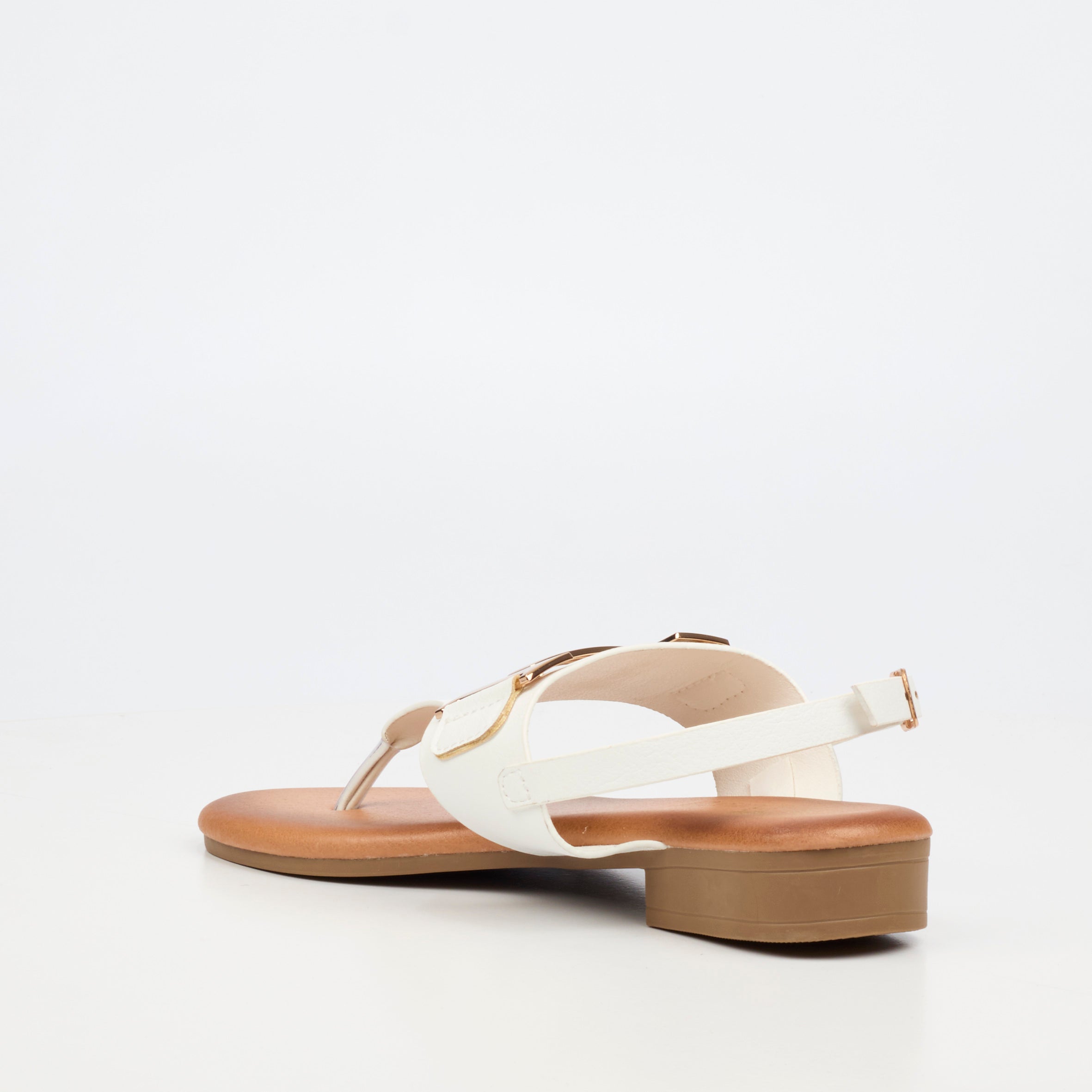 Butterfly Feet Tisha 1 Sandal - White footwear Butterfly Feet