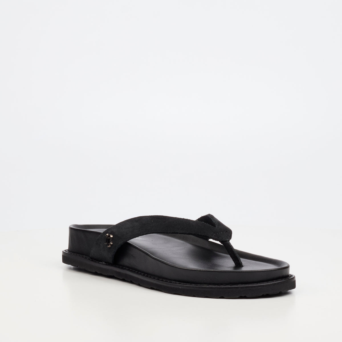 Nicci Tyler Tosca 1 Flatform - Black footwear Nicci Tyler