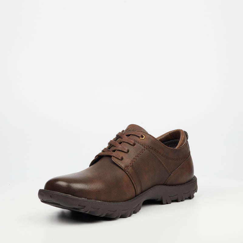 Urbanart Track 11 Faux Nubuck Sneaker - Chocolate footwear Urbanart   