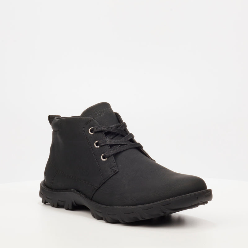 Urbanart Track 5 Faux Nubuck Boot - Black footwear Urbanart   