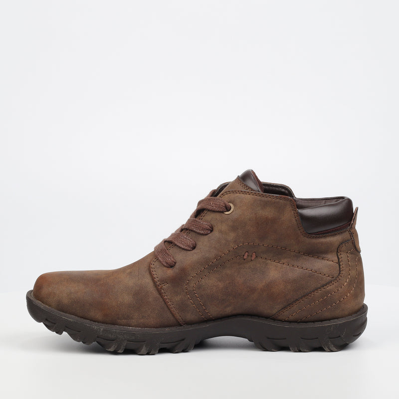 Urbanart Track 5 Faux Nubuck Boot - Chocolate footwear Urbanart   