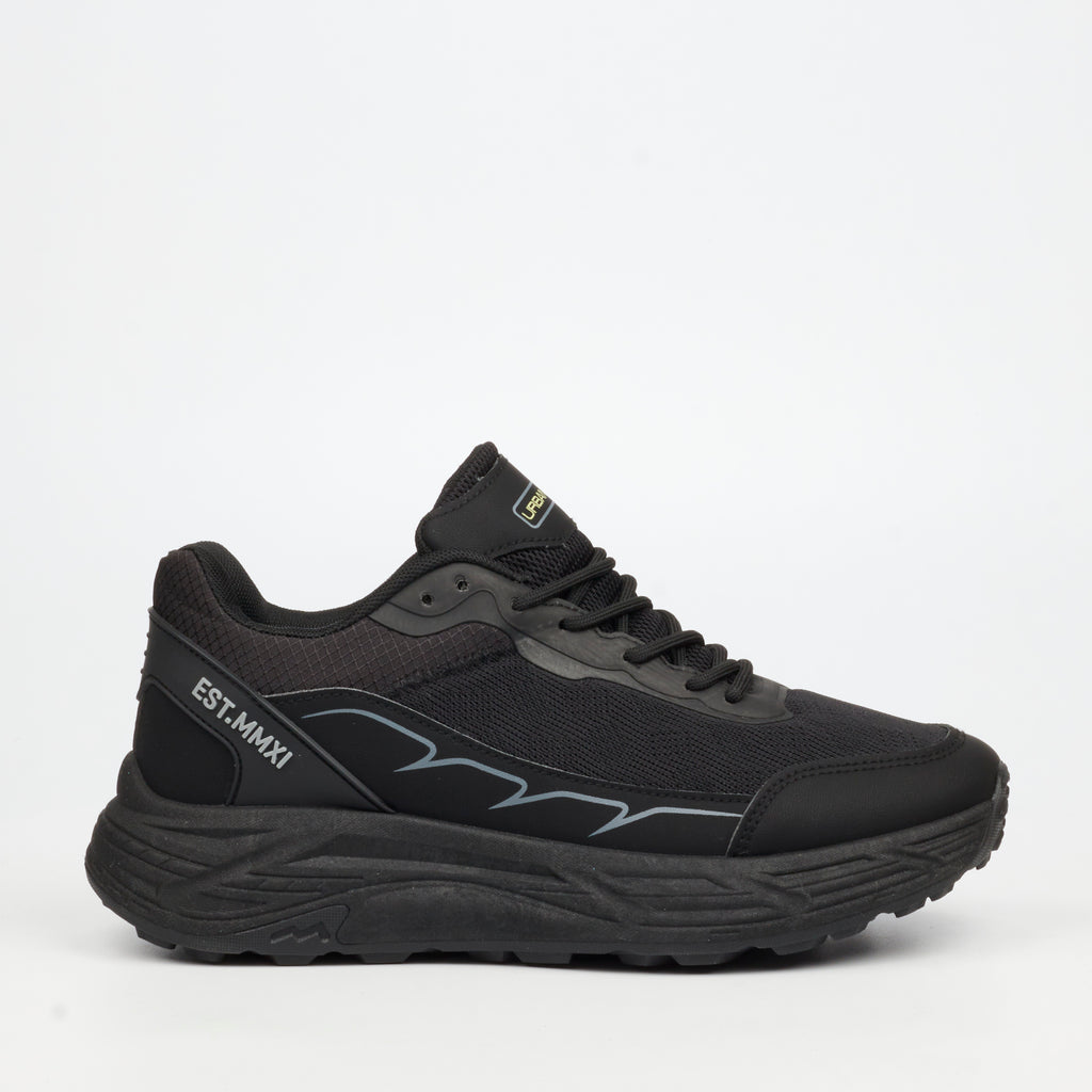 Urbanart Tramp 1 Mesh Sneaker - Black footwear Urbanart