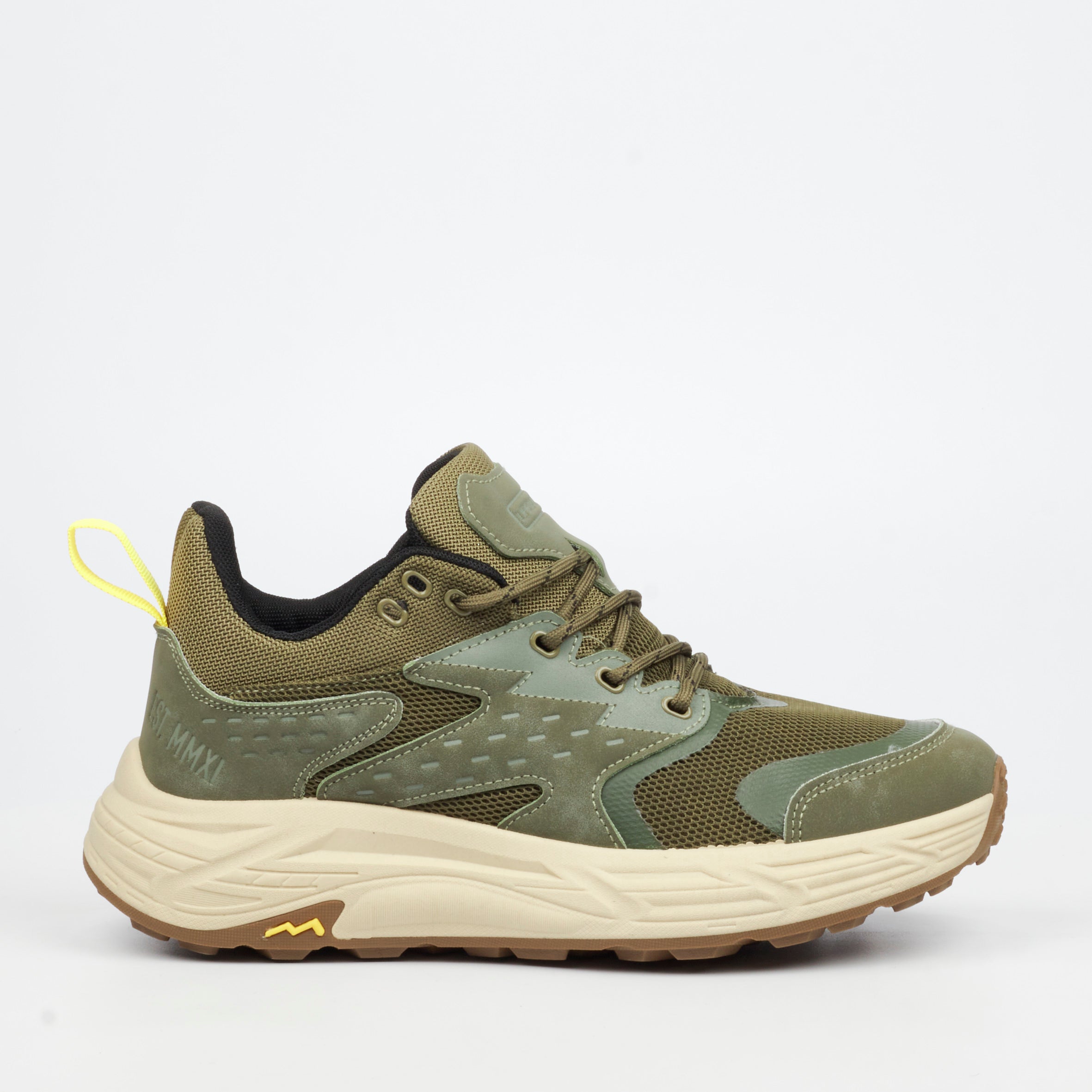Urbanart Tramp 2 Mesh Sneaker - Olive footwear Urbanart