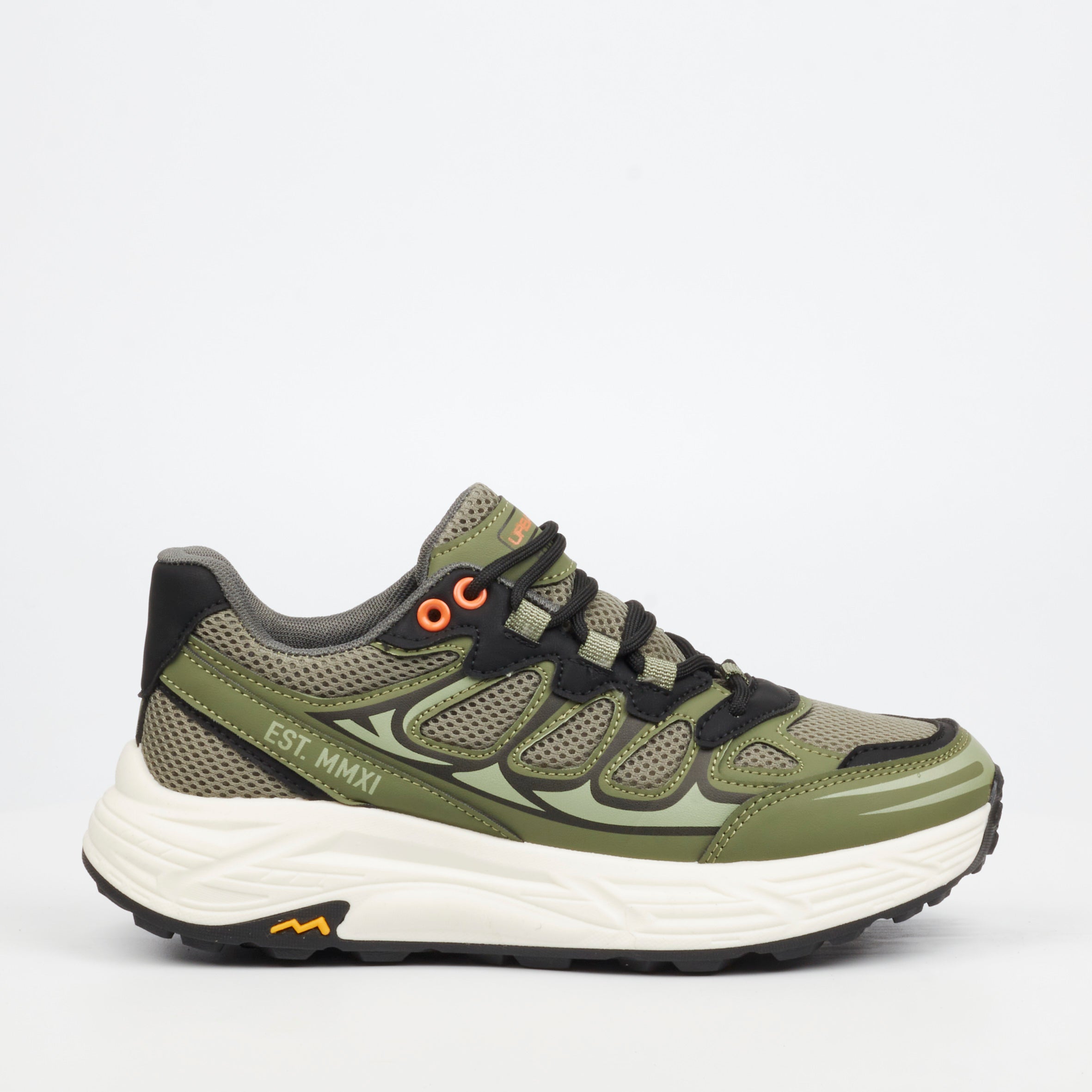 Urbanart Tramp 3 Mesh Sneakers - Olive footwear Urbanart