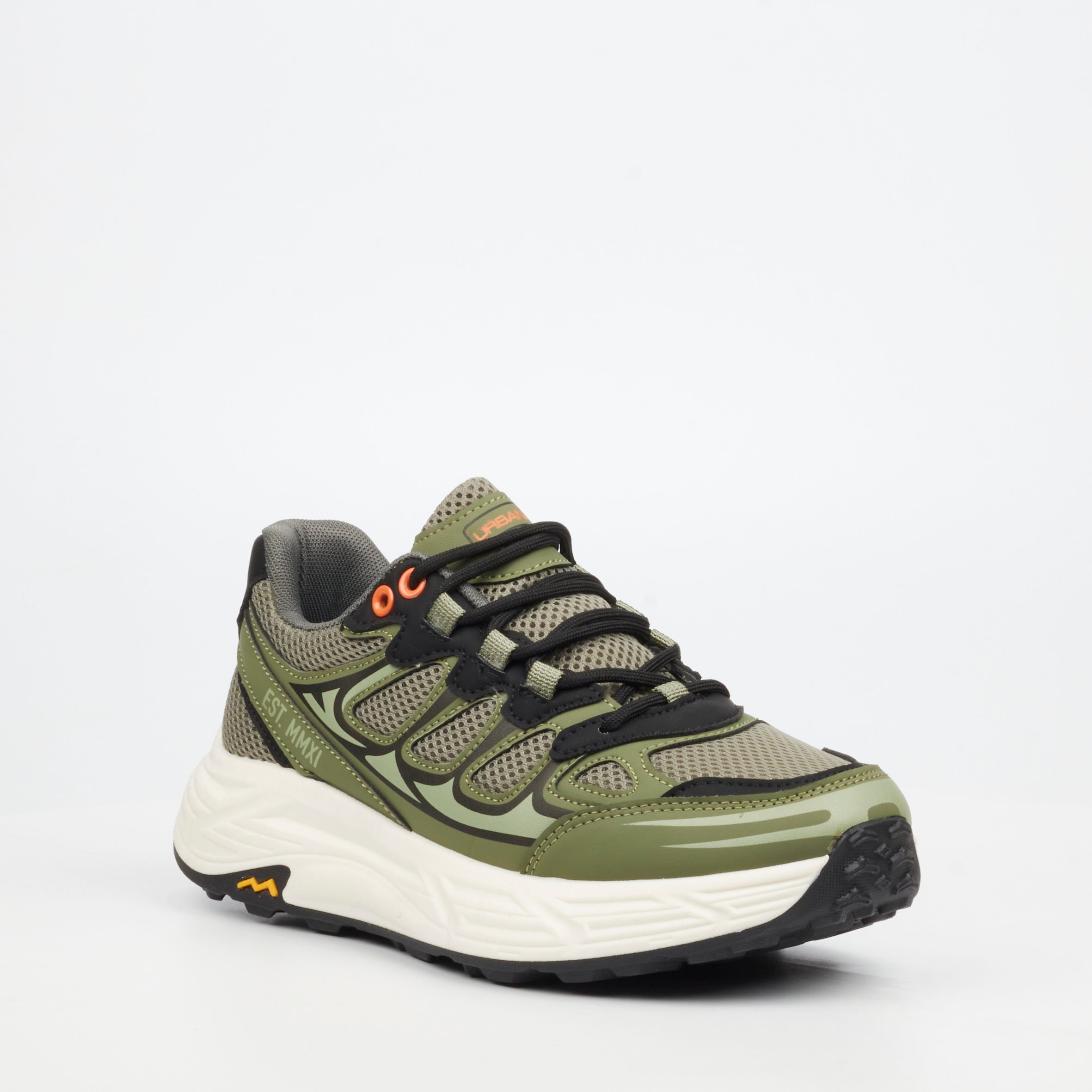 Urbanart Tramp 3 Mesh Sneakers - Olive footwear Urbanart