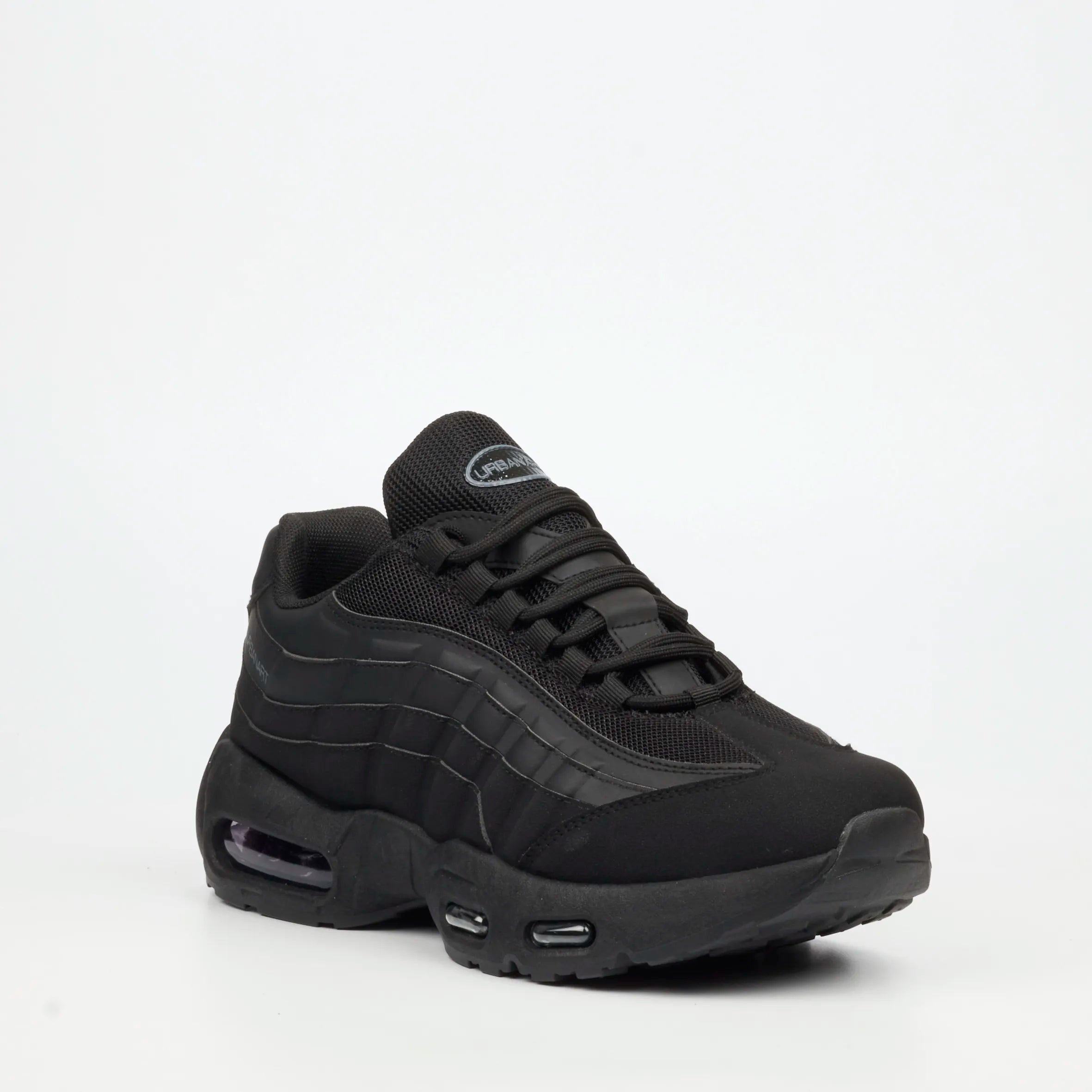 Urbanart Tube 1 Faux Nubuck / Mesh Sneaker - Black