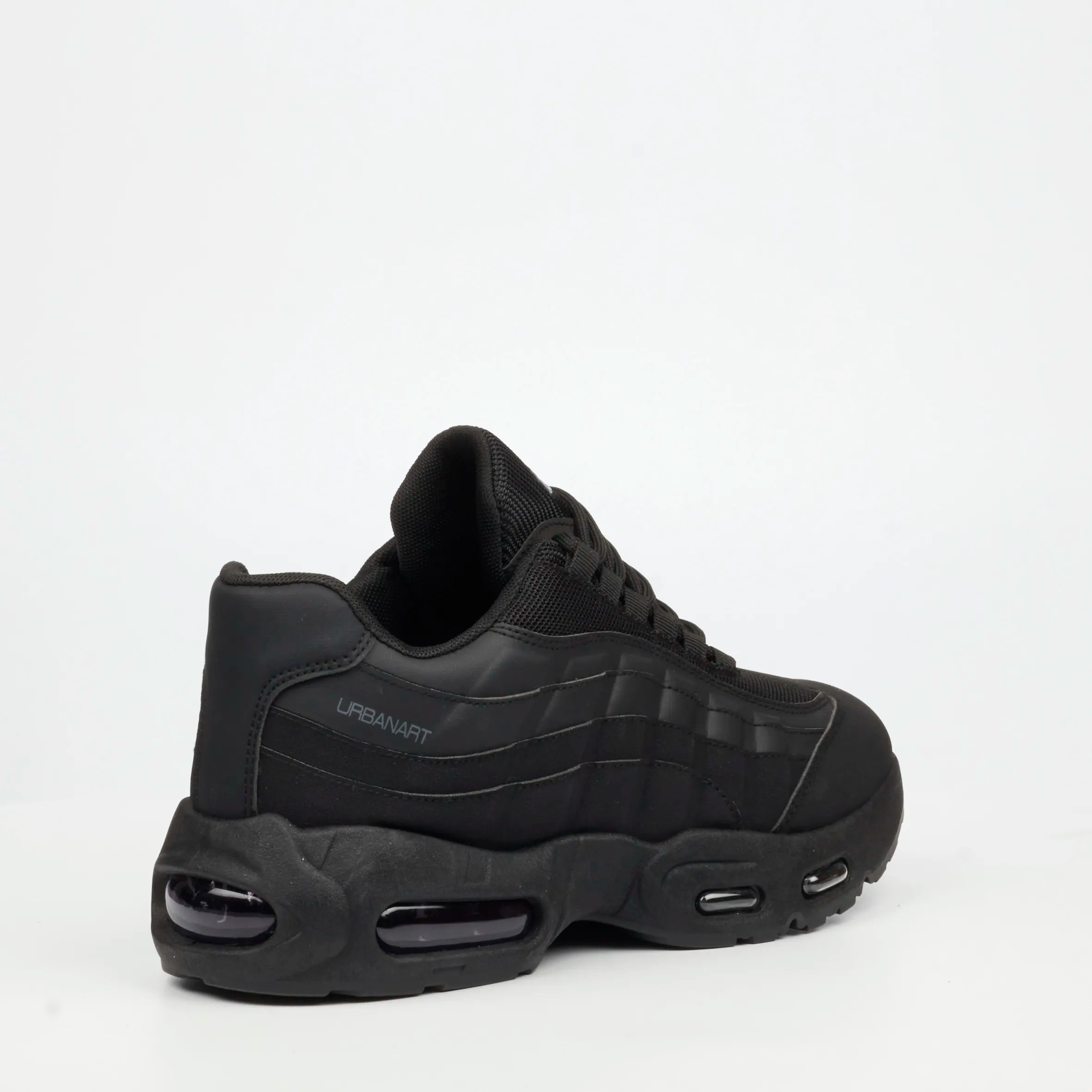 Urbanart Tube 1 Faux Nubuck / Mesh Sneaker - Black