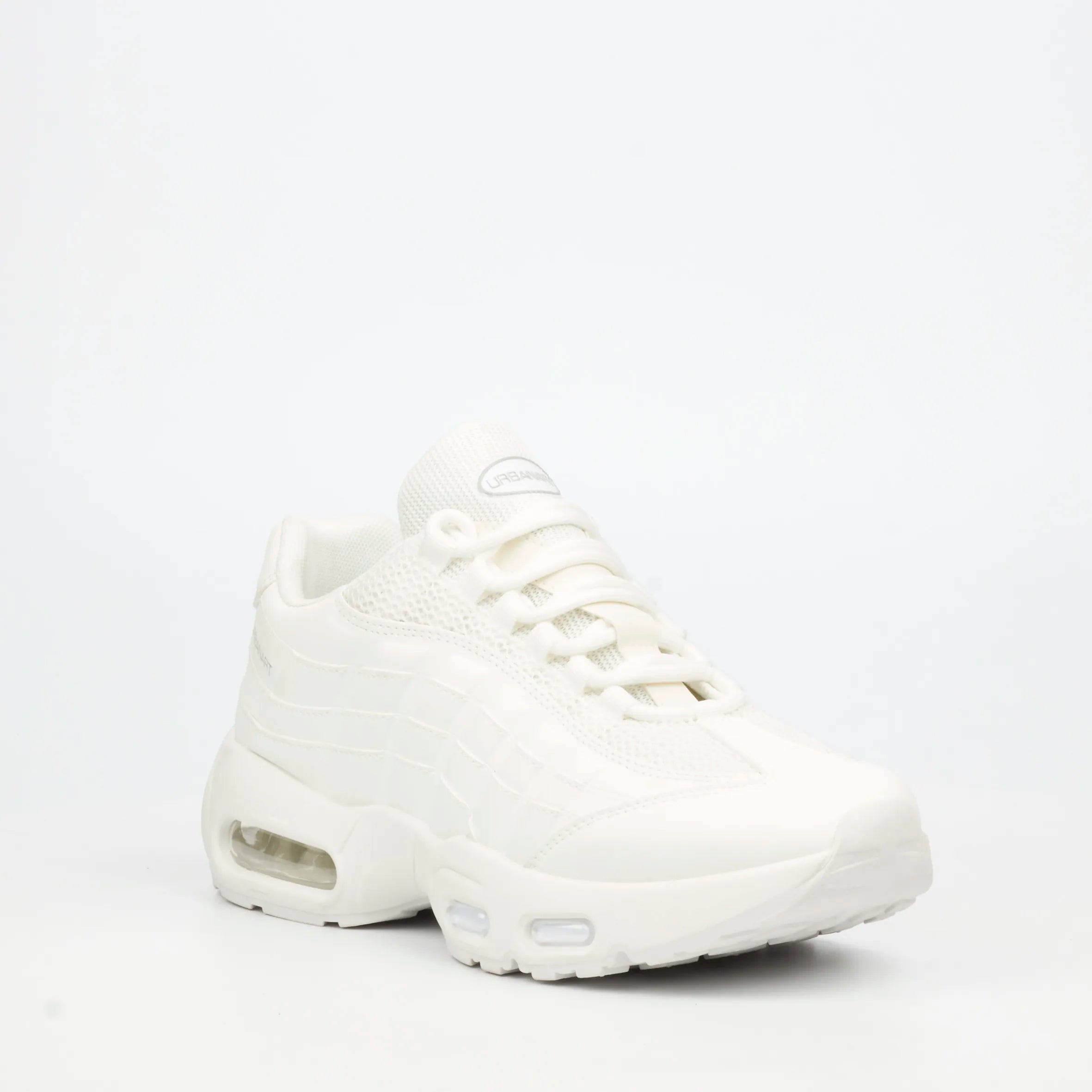 Urbanart Tube 1 Faux Nubuck / Mesh Sneaker - White