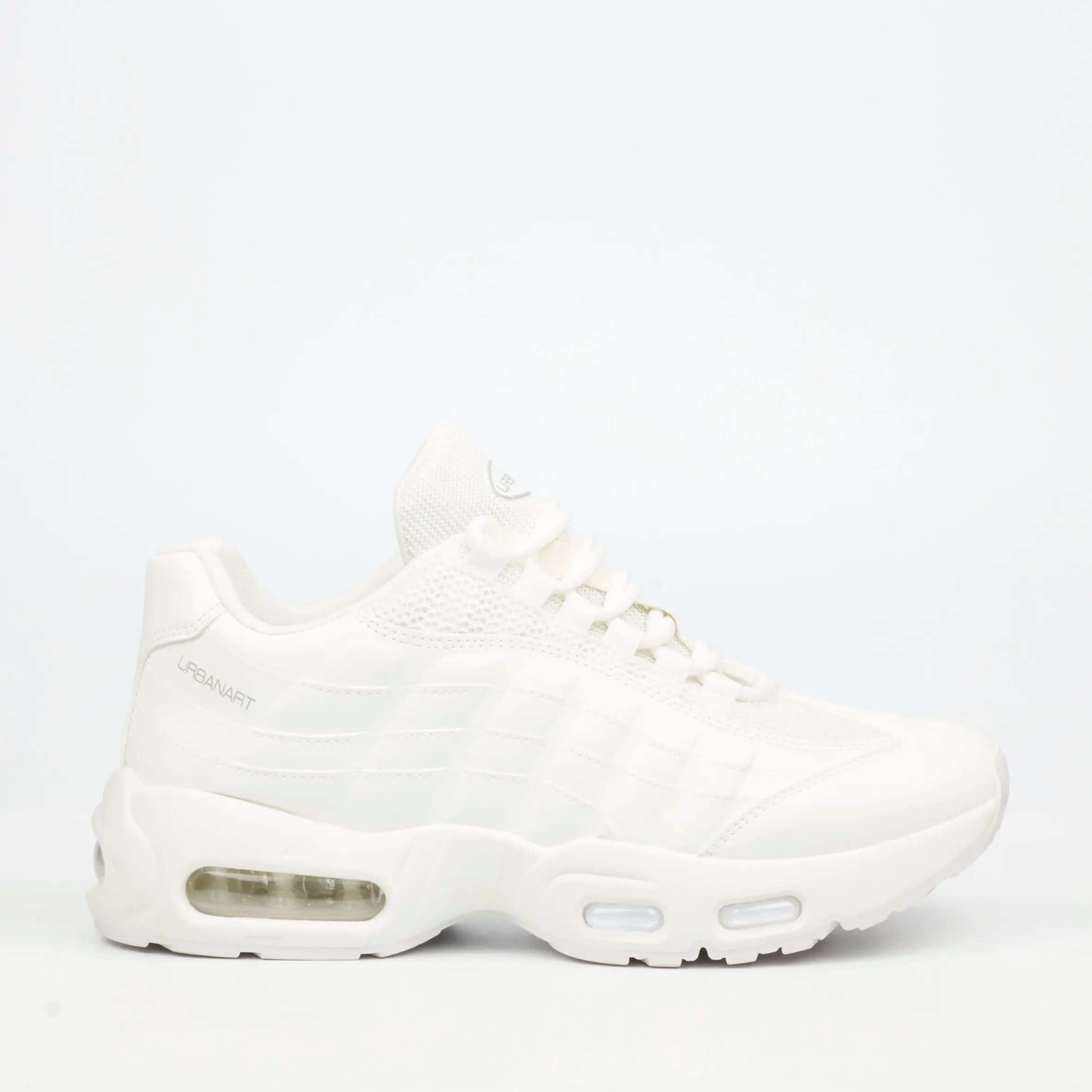 Urbanart Tube 1 Faux Nubuck / Mesh Sneaker - White