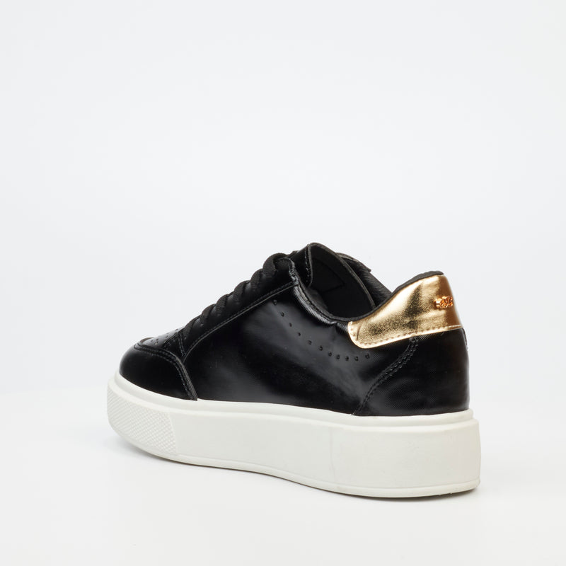 Miss Black Twinkle 1 Sneaker - Black footwear Miss Black