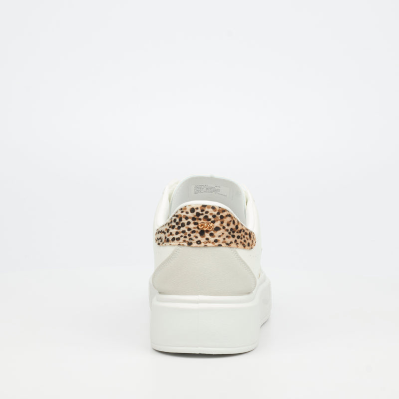 Miss Black Twinkle 1 Sneaker - White footwear Miss Black