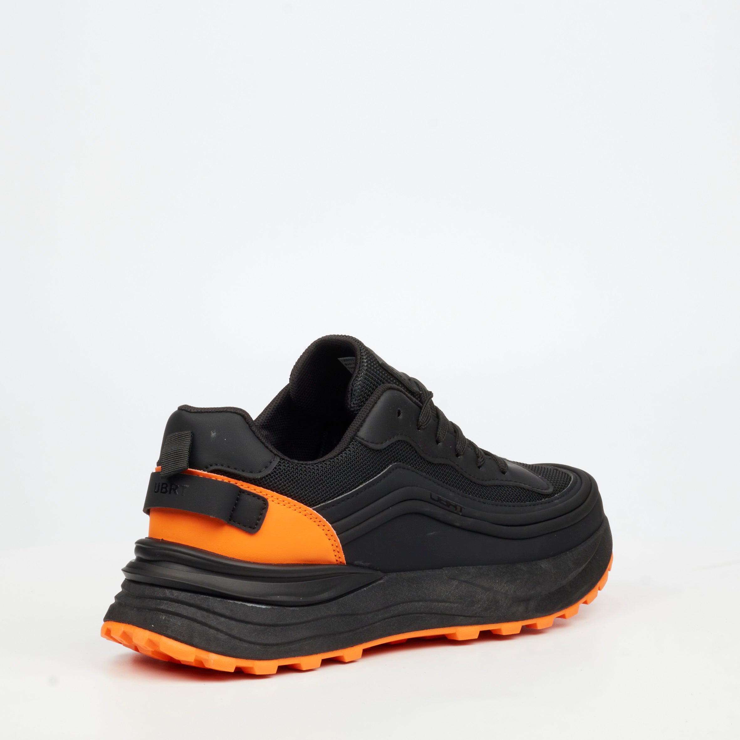 Urbanart Twisted 1 Faux Wax / Mesh Sneaker - Black footwear UBRT