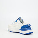 Urbanart Twisted 1 Faux Wax / Mesh Sneaker - Blue footwear UBRT