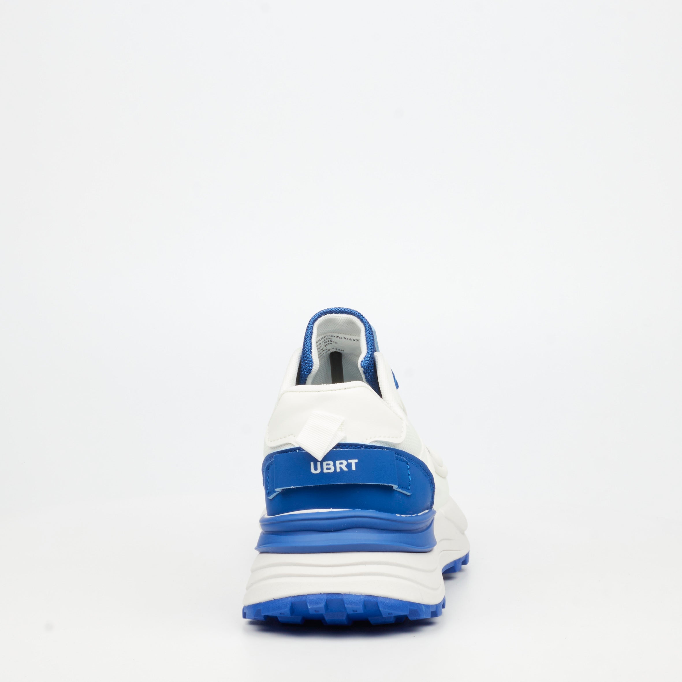 Urbanart Twisted 1 Faux Wax / Mesh Sneaker - Blue footwear UBRT