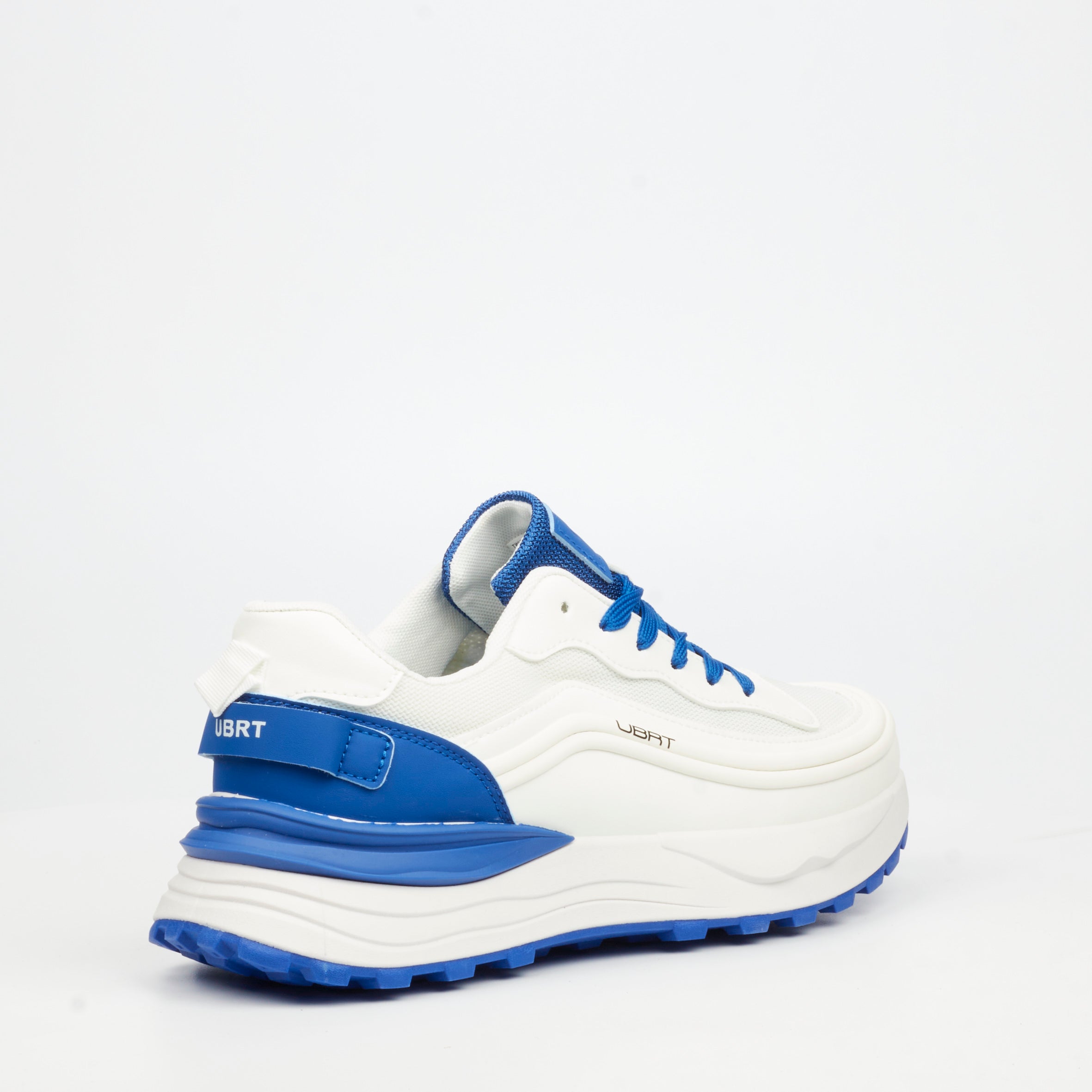 Urbanart Twisted 1 Faux Wax / Mesh Sneaker - Blue footwear UBRT
