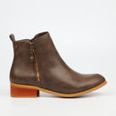 Butterfly Feet Tyler 1 Ankle Boot - Chocolate footwear Butterfly Feet