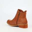 Butterfly Feet Tyler 1 Ankle Boot - Tan footwear Butterfly Feet