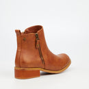 Butterfly Feet Tyler 1 Ankle Boot - Tan footwear Butterfly Feet