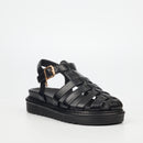 Rock & Co Ultimate 4 Flatform - Black footwear Rocknco