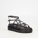 Rock & Co Ultimate 6 Flatform - Black footwear Rocknco
