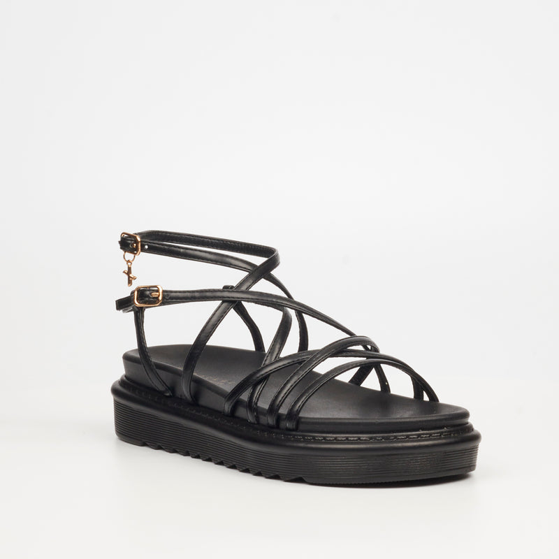 Rock & Co Ultimate 6 Flatform - Black